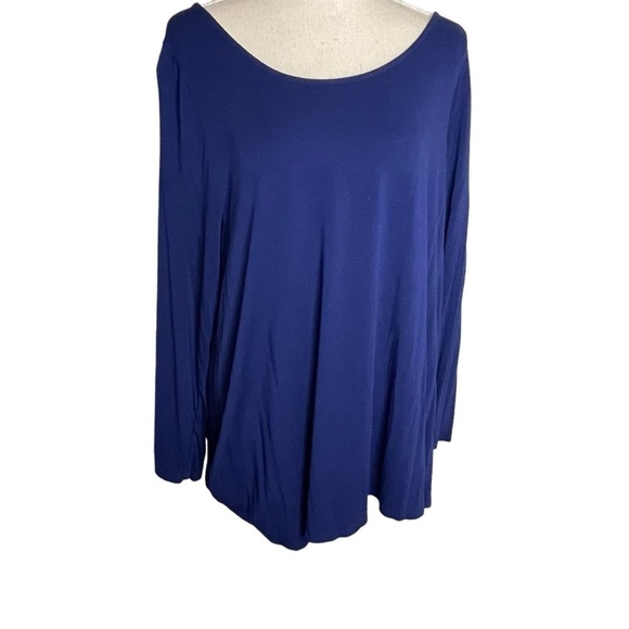 Soft Surroundings Tops - Soft Surroundings Long sleeve tee Shirt Small Tunic T-Shirt Jersey 28062 Blue XL